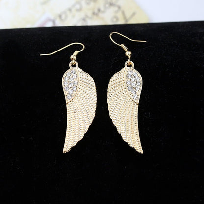 Angel Earrings Fashion Diamond-Jewearrings