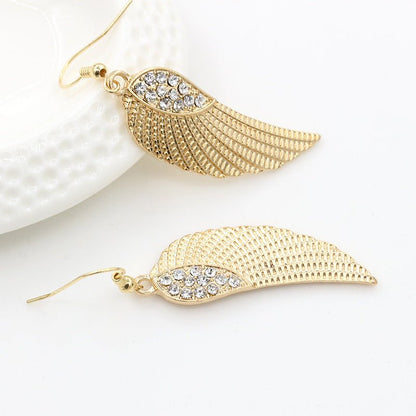 Angel Earrings Fashion Diamond-Jewearrings