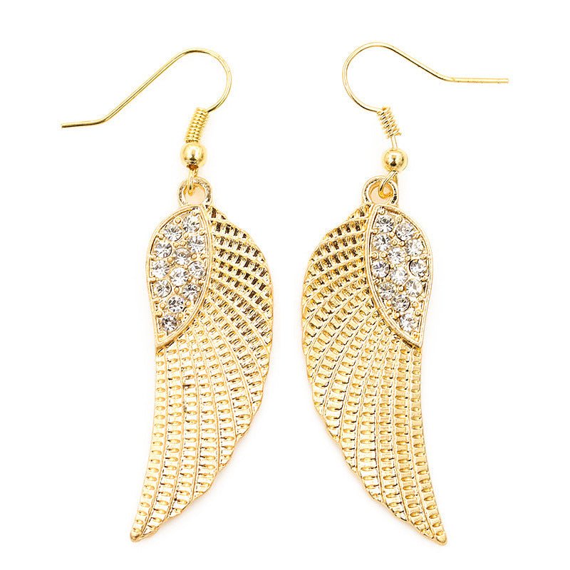 Angel Earrings Fashion Diamond-Jewearrings