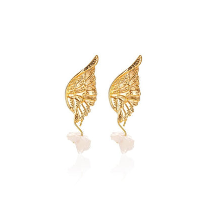 Angel Earrings Fashion Wing Earrings-Jewearrings