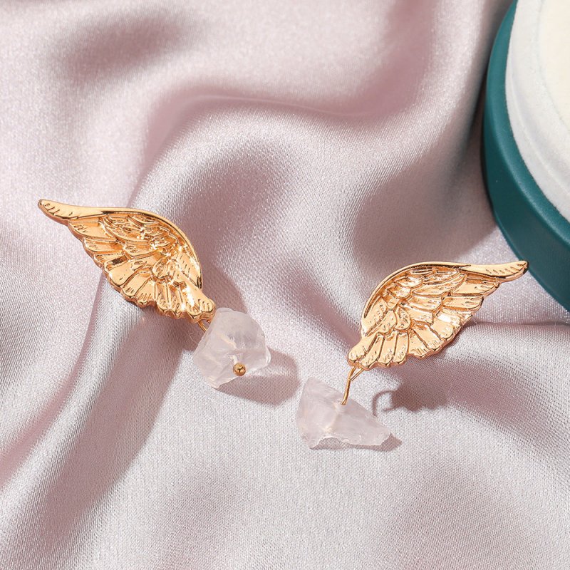 Angel Earrings Fashion Wing Earrings-Jewearrings