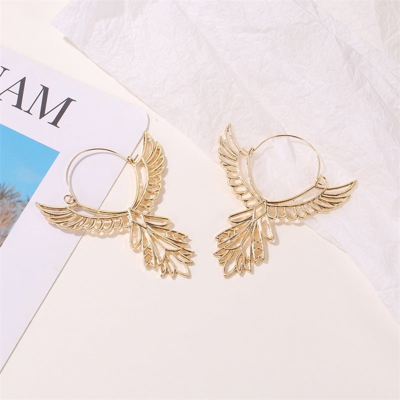 Angel Earrings Fashion Wings Earrings-Jewearrings