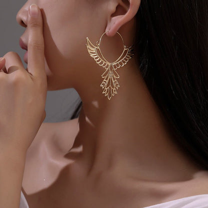 Angel Earrings Fashion Wings Earrings-Jewearrings