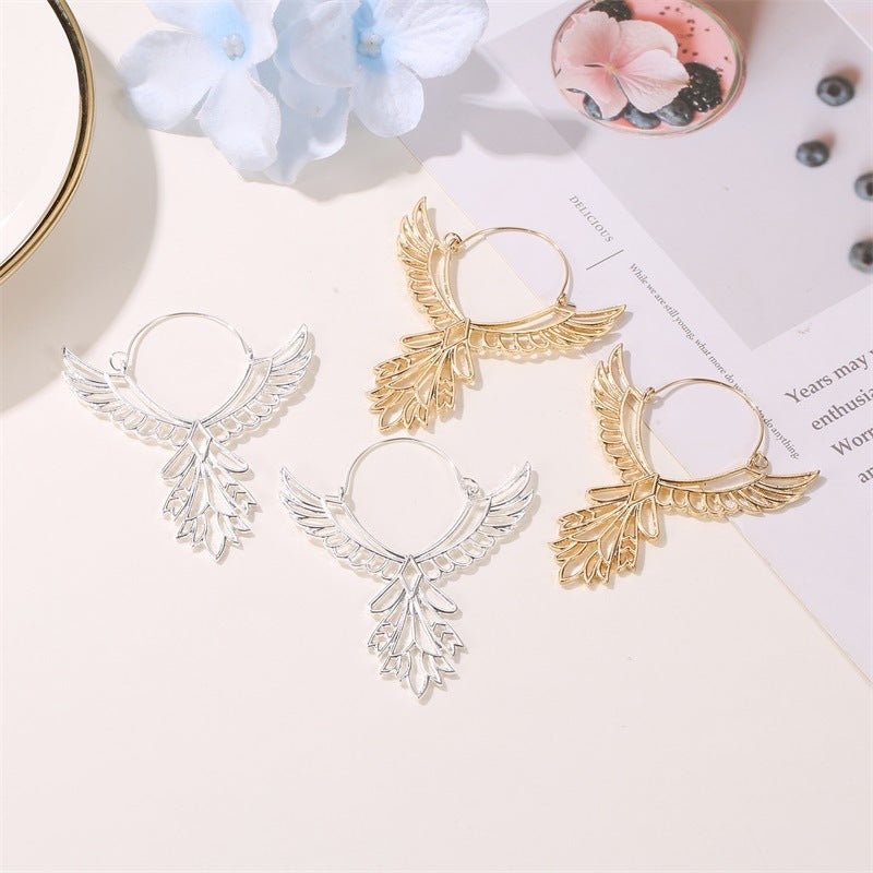 Angel Earrings Fashion Wings Earrings-Jewearrings