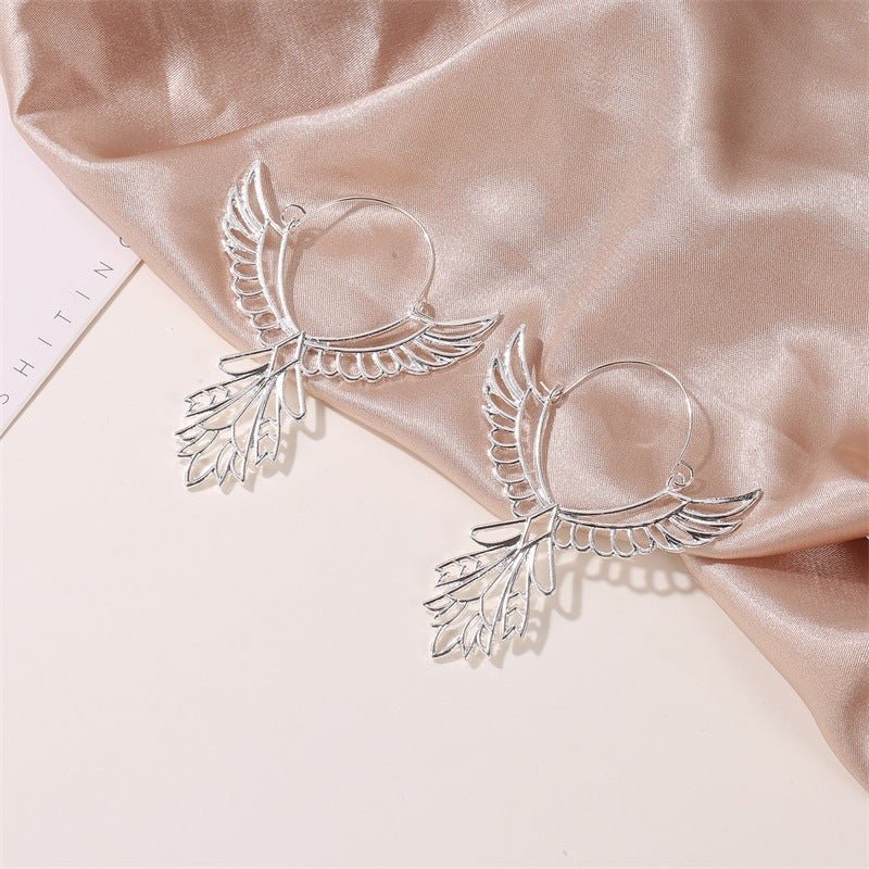 Angel Earrings Fashion Wings Earrings-Jewearrings