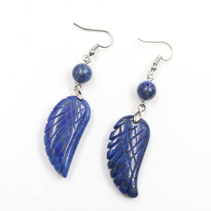 Angel Earrings: Graceful Angel Wings-Jewearrings