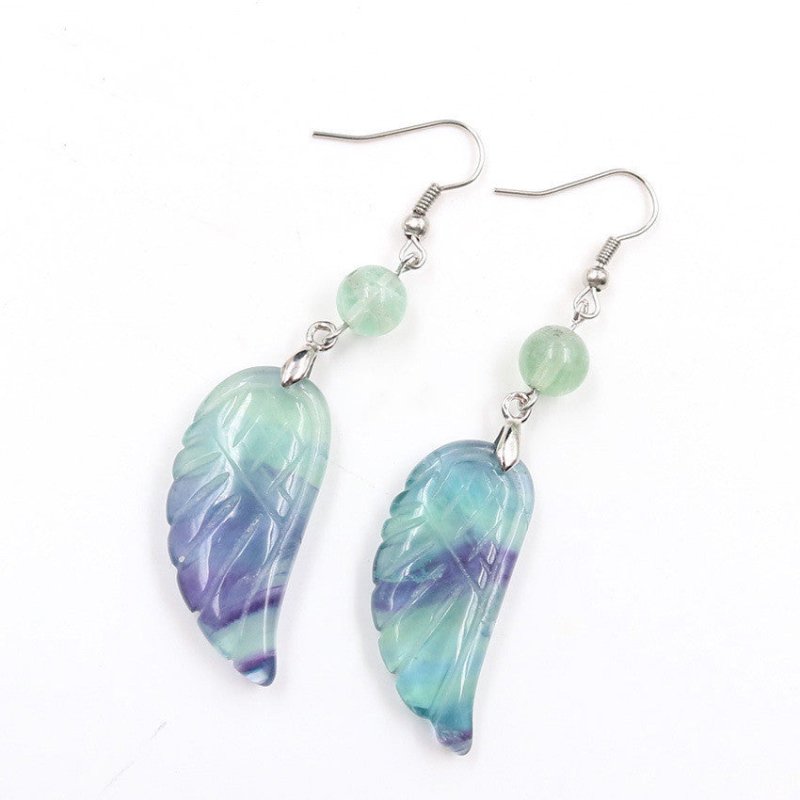 Angel Earrings: Graceful Angel Wings-Jewearrings