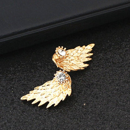 Angel Earrings: Graceful Angel Wings-Jewearrings