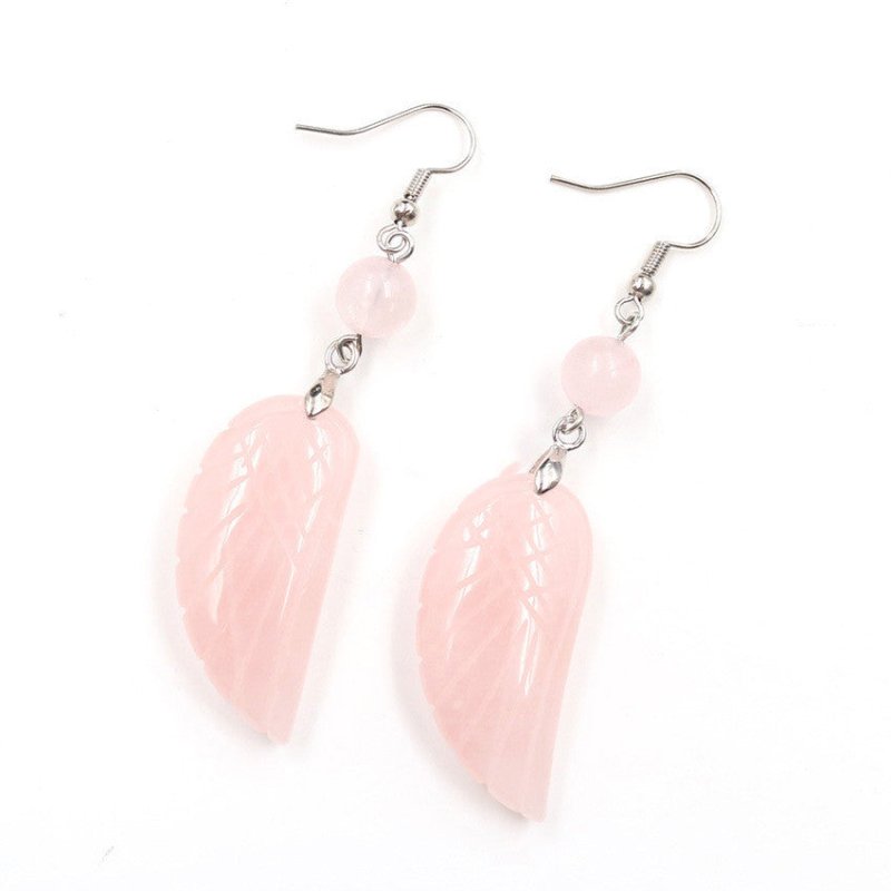 Angel Earrings: Graceful Angel Wings-Jewearrings