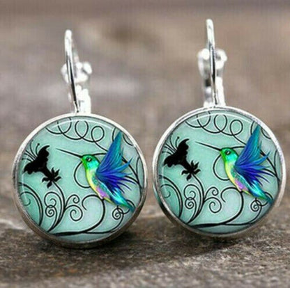 Angel Earrings Moon Stone Earrings-Jewearrings