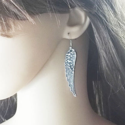 Angel Earrings Vintage Wings Earrings-Jewearrings