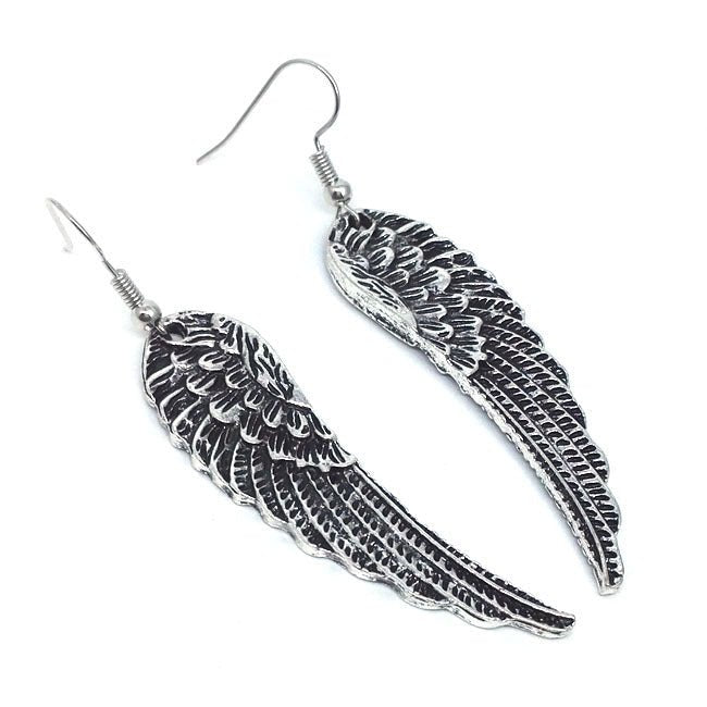 Angel Earrings Vintage Wings Earrings-Jewearrings