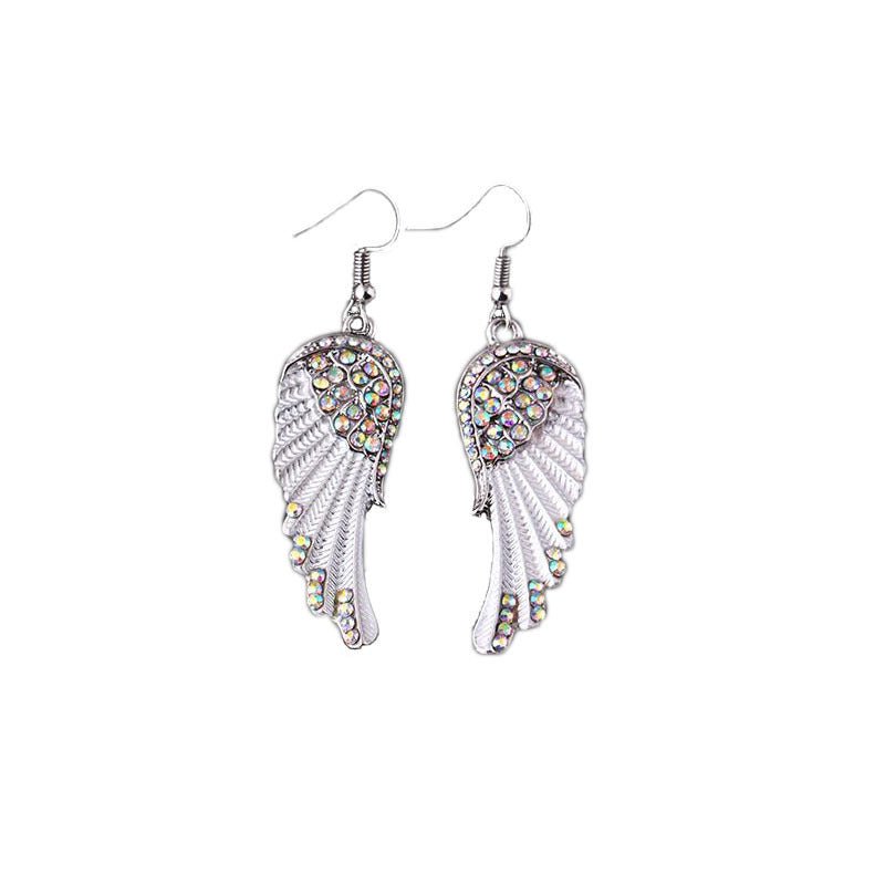 Angel Earrings with Diamond-Jewearrings