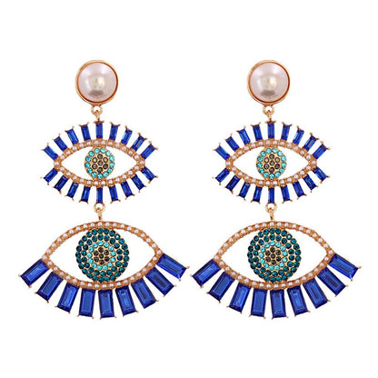 Angel Eye Colorful Earrings-Jewearrings