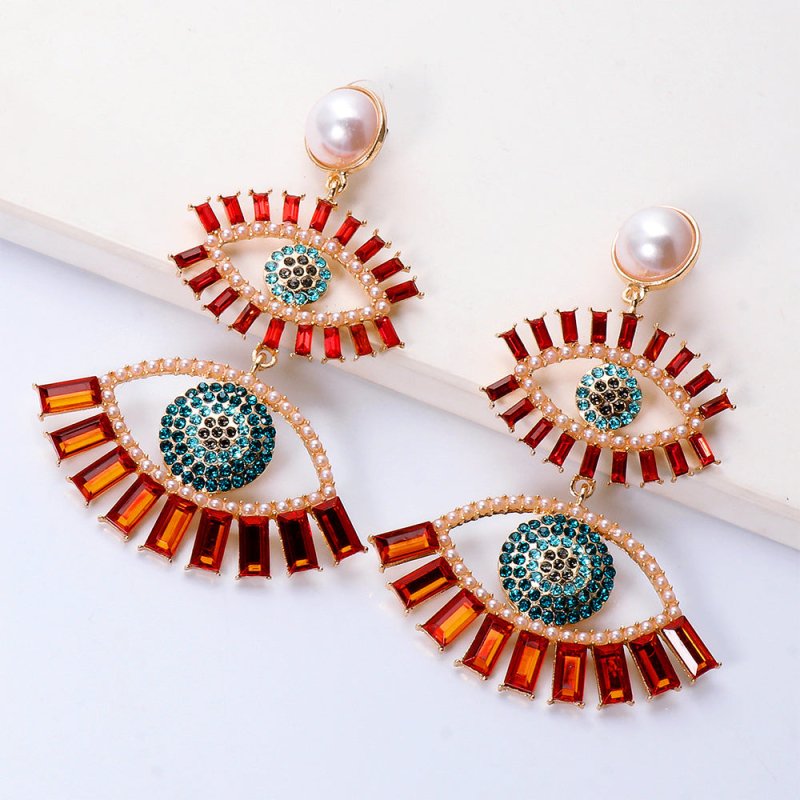 Angel Eye Colorful Earrings-Jewearrings