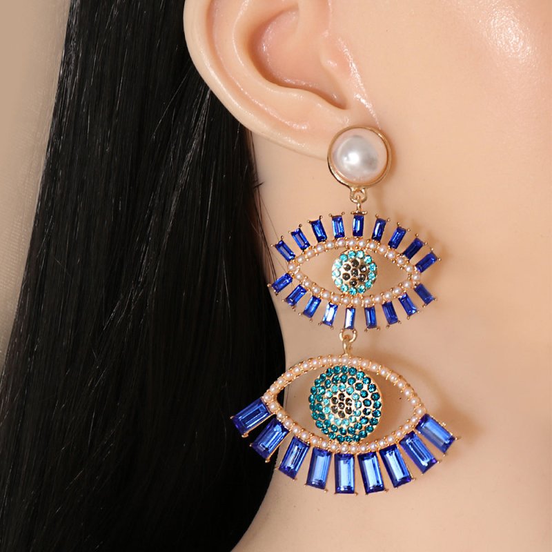 Angel Eye Colorful Earrings-Jewearrings