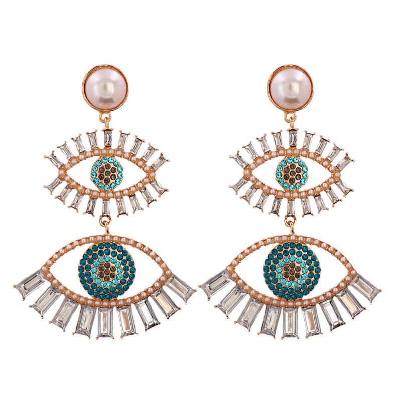 Angel Eye Colorful Earrings-Jewearrings