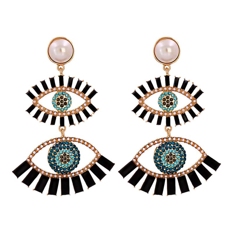 Angel Eye Colorful Earrings-Jewearrings