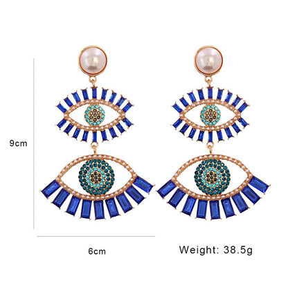 Angel Eye Colorful Earrings-Jewearrings