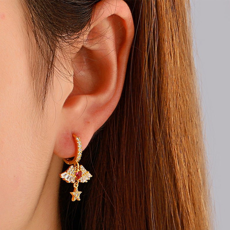 Angel Wings Small Earrings-Jewearrings