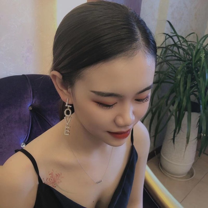 Asymmetric Full Diamond Pearl Earrings Korean Fashion Stall Boutique Source S925 Silver Needle Earrings Were Thin Earrings-Jewearrings