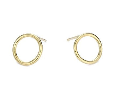 Aureole Gold Earrings-Jewearrings