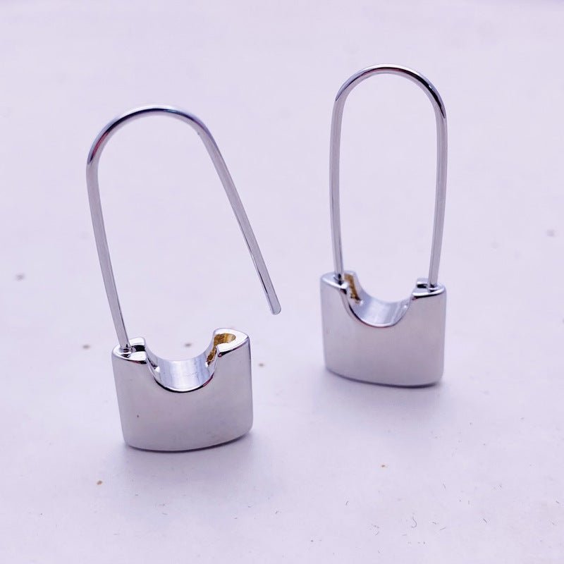 Autumn And Winter Earrings Niche Ins Cold Wind Plated 18k Gold Earrings-Jewearrings