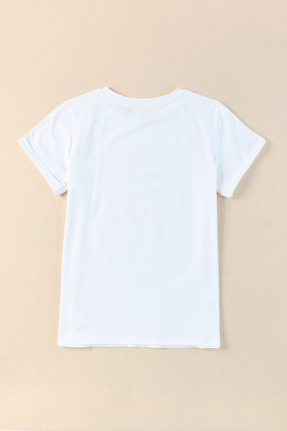 HOWDY Round Neck Short Sleeve T-Shirt-Jewearrings