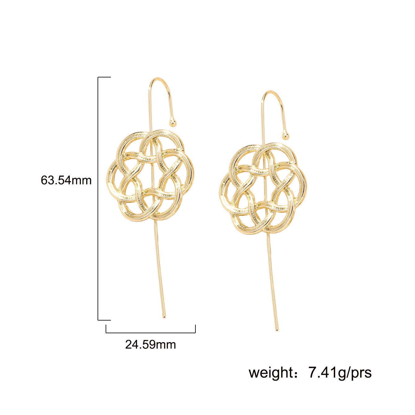 Earrings Pierced Earrings Female Wrap Around Auricle Ear Bone Clip-Jewearrings