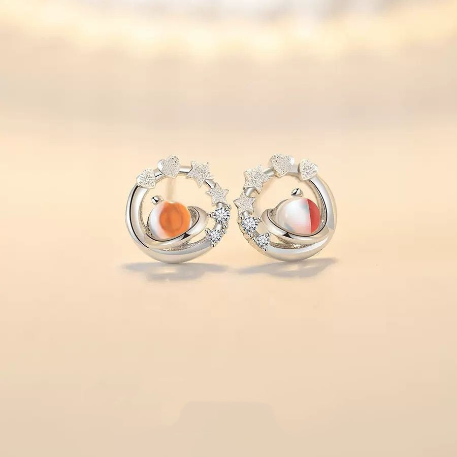 S925 Sterling Silver Stud Earrings-Jewearrings