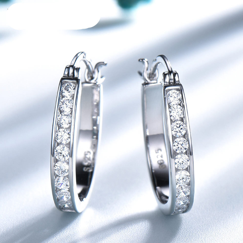 925 Sterling Silver Clip Earrings-Jewearrings