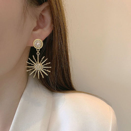 Vintage Minimalist Pearl Earrings Design-Jewearrings