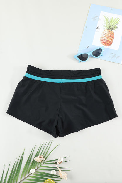 Full Size Drawstring Swim Shorts-Jewearrings