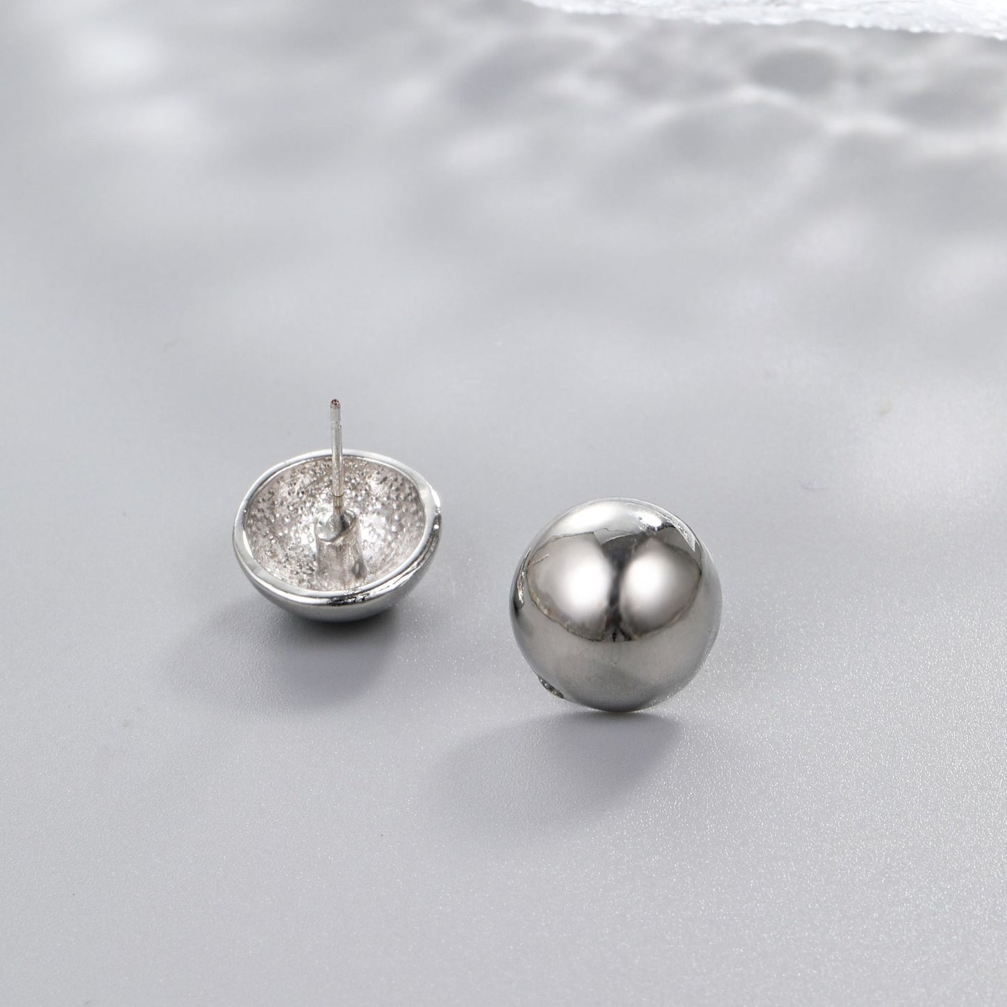 High-grade Alloy Hollow Simple Stylish Water Drop Stud Earrings-Jewearrings