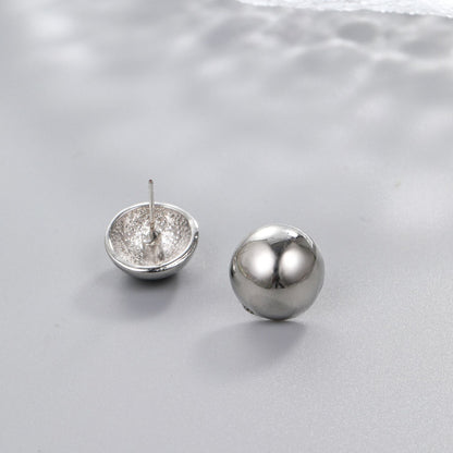 High-grade Alloy Hollow Simple Stylish Water Drop Stud Earrings-Jewearrings