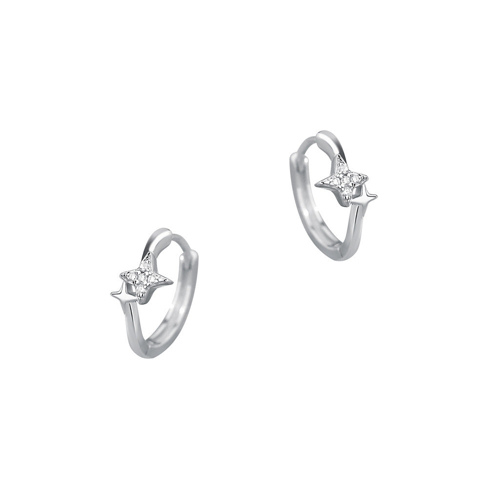 Asterism Ear Clip Female Earrings-Jewearrings