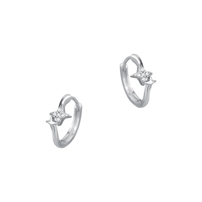 Asterism Ear Clip Female Earrings-Jewearrings