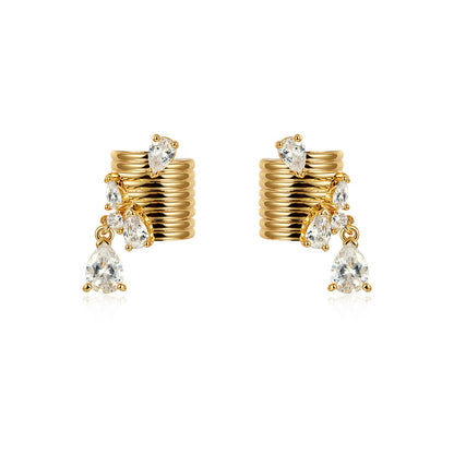 Ear Clip Personality Temperament Stud Earrings-Jewearrings