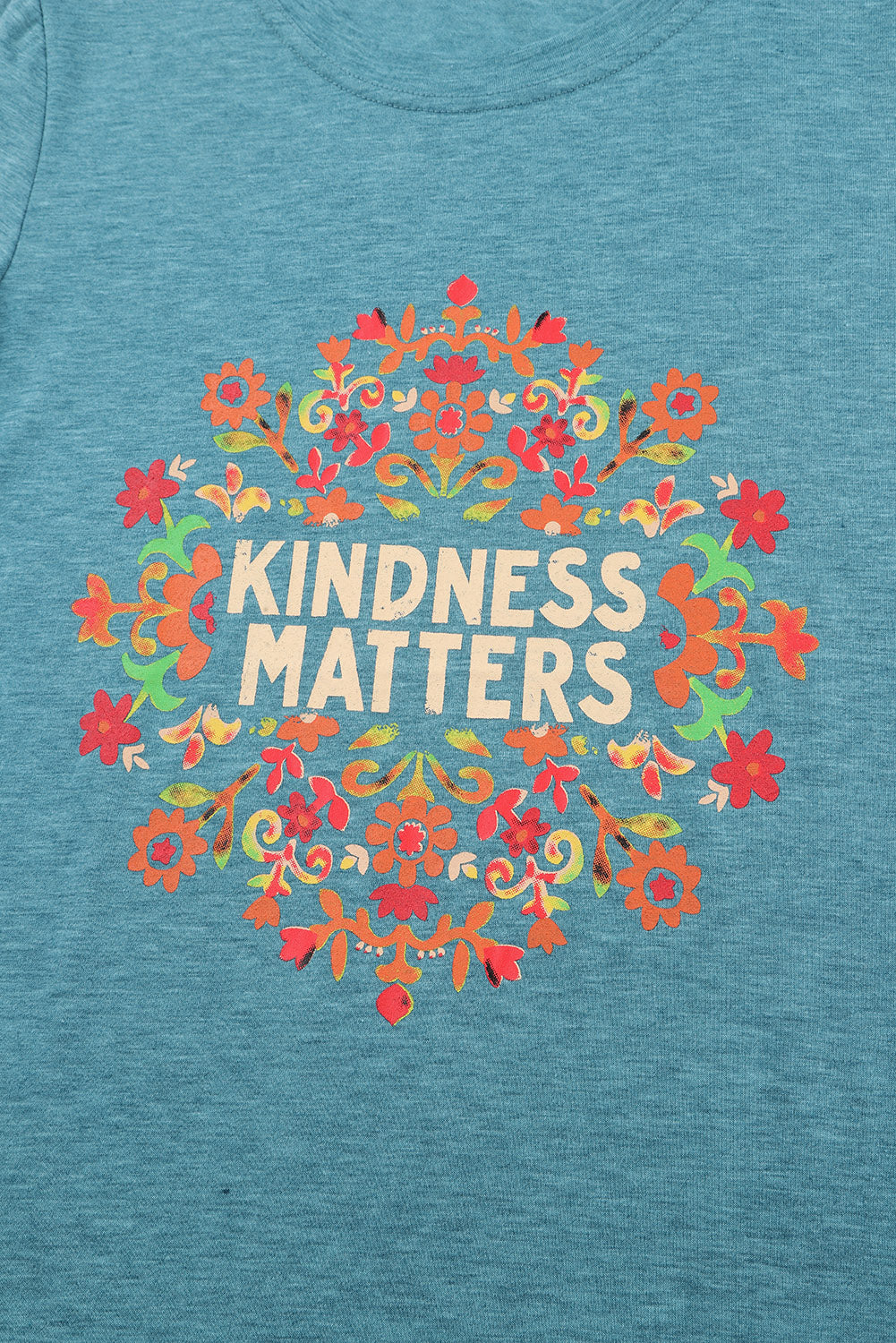 KINDNESS MATTERS Flower Graphic Tee-Jewearrings