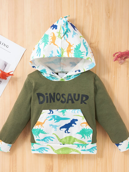 DINOSAUR Hoodie and Pants Set-Jewearrings