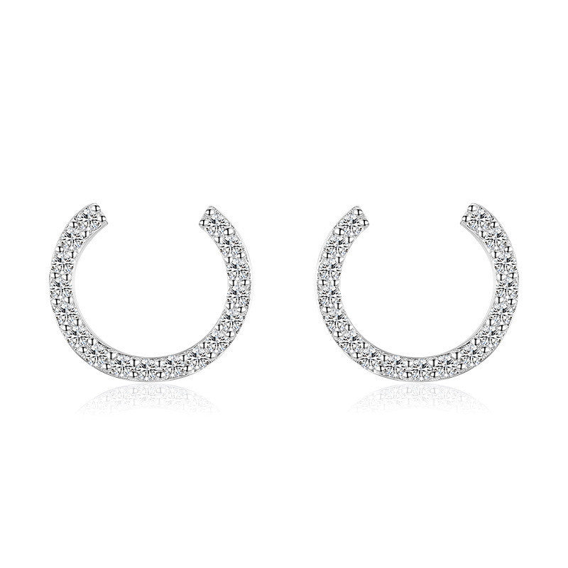 S925 Sterling Silver Light Luxury Women's Earrings-Jewearrings