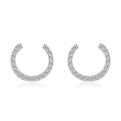 S925 Sterling Silver Light Luxury Women's Earrings-Jewearrings