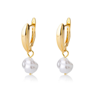 New Freshwater Pearl Earrings Of The Same Design-Jewearrings