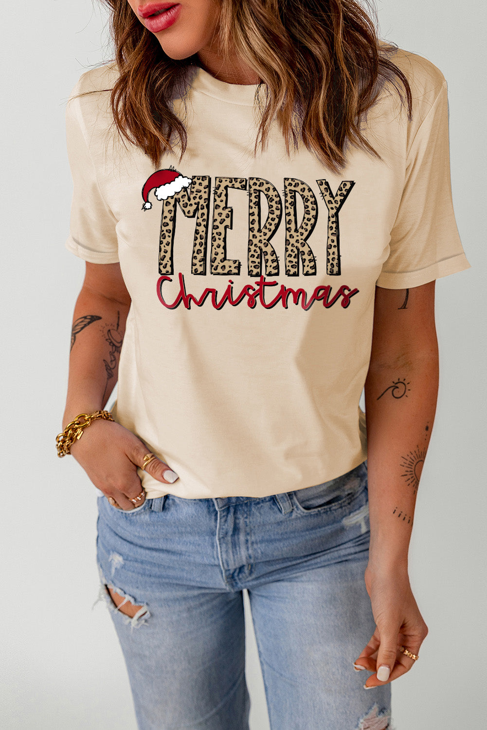 MERRY CHRISTMAS Graphic T-Shirt-Jewearrings