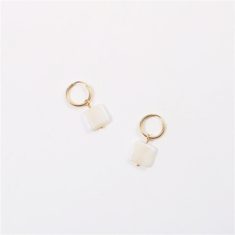 Baroque Alien Pearl Earrings Female-Jewearrings