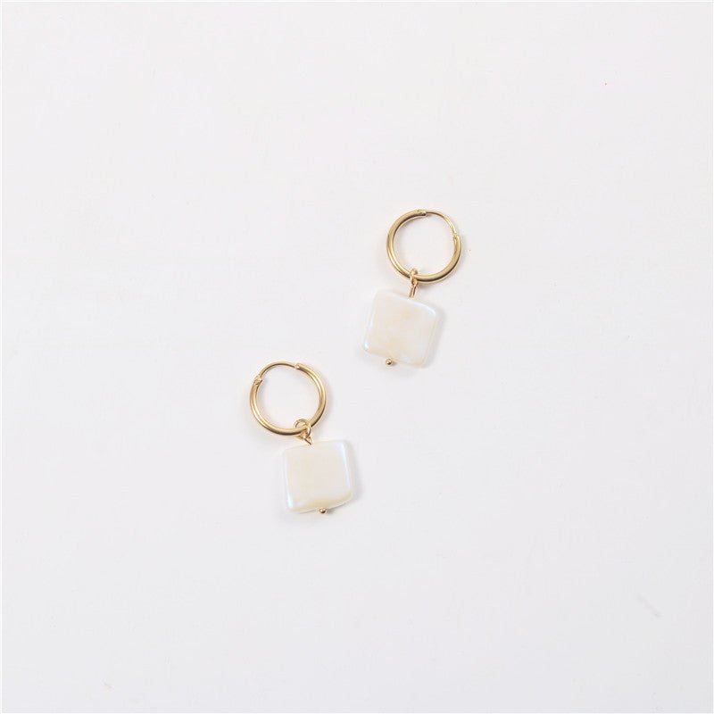 Baroque Alien Pearl Earrings Female-Jewearrings