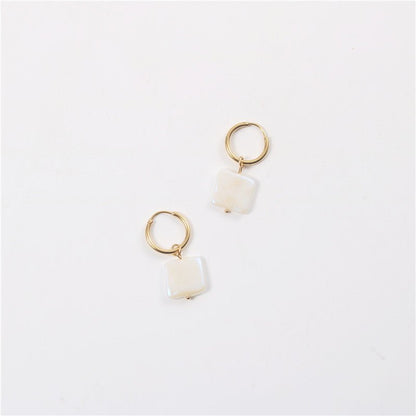 Baroque Alien Pearl Earrings Female-Jewearrings