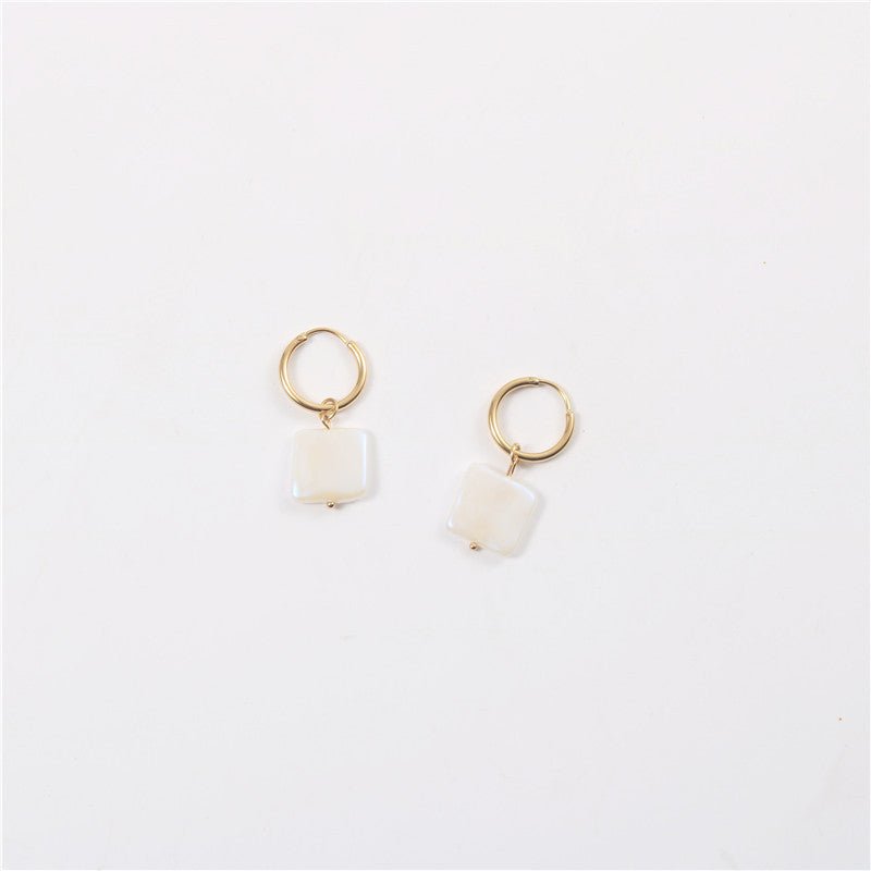 Baroque Alien Pearl Earrings Female-Jewearrings