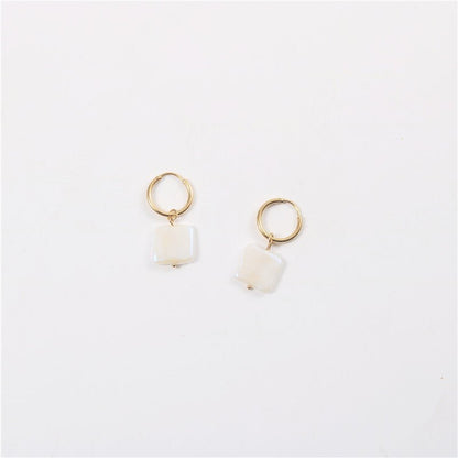 Baroque Alien Pearl Earrings Female-Jewearrings