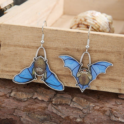 Bat Earrings Cartoon Bat Earrings-Jewearrings